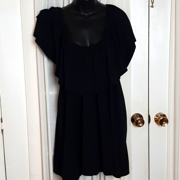 WOMANWITHIN 3XL‎ Black Peasant Top Sleeveless - Picture 5 of 7